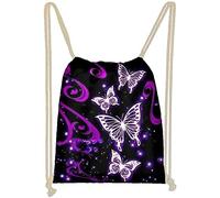 Jeiento Drawstring Backpack For Men Women Casual String Bags Party Favor