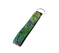 Jeiento Fashion Keychain for Women Men Hand Wrist Lanyard Key Chain Holder/USB/Mobile Phone Keychains Bags Accessories, Abstract Flower, S