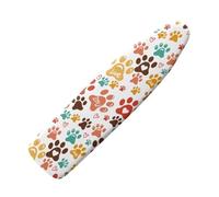 Jeiento Ironing Board Cover Standard Size Cute Dog Paw Print Ironing Board Protective Replacement Covers Scorch Resistant Iron Pad Covers,15x54 Inches