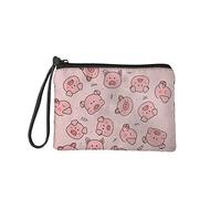 Jeiento Pink Pig Small Coin Purse Zipper Change Purse Women Girl Cute Pouch Makeup Bag Cosmetic Case Toiletry Kit Handy Bags for Birthday,Valentine's Day,Memorial Day,Festival Gifts