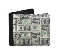 Jeiento PU Leather Cool Wallet Money Pockets Easy to Carry Money and Credit Card Pockets 4 of Card Spaces and 1 Money Slots