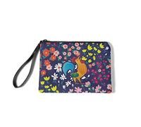 Jeiento Small Makeup Bag Coin Purse Cosmetic Bag for Women,Small Makeup Pouch Travel Toiletry Bag Organizer Pouch Purse Travel Accessories,Coin Purse, chicken, S, Casual