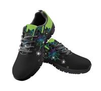 Jeiento Spider Web Running Shoes for Women Lady Comfort Walking Footwear for Halloween Festival Parties Costume Casual Sport Footwear,8 UK