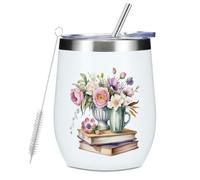 jeilink Wine Tumbler 12oz Insulated Coffee Mug 1597