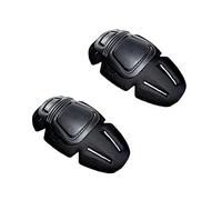 JEIMAI Tactical Elbow Knee Pads Airsoft Combat Knee Elbow Protective Set for Military G3 G2 Trousers Shirts (Knees Black)