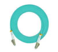 Jeirdus 20M 20Meters 65ft LC to LC Duplex 10Gb OM4 Fiber Optic Cable Jumper Optical Patch Cord 50/125 Multimode LC-LC
