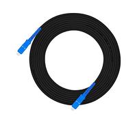 Jeirdus 50Meters SC to SC Outdoor Armored Simplex 9/125 SMF Fiber Optic Cable Jumper Optical Patch Cord Singlemode SC-SC