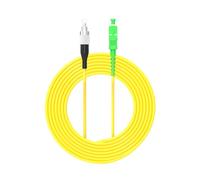 Jeirdus 5Meters 16ft SC/APC to FC/PC Fiber Optic Cable Jumper Optical Patch Cord Simplex Single-mode 9/125 SC-FC