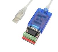 Jeirdus USB to RS422 RS485 Serial Port Converter Adapter Cable with FTDI Chip Support Windows 10, 8, 7, XP and Mac with ESD Protection (3meters)