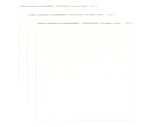 JEJE 3D Foam Dots-3 mm, Synthetic Material, White, 14.8 x 11.1 x 0.3 cm (Pack of 3)