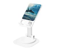 JEJEA Aircraft Fighter Jets Print Rotating Cell Stand,Cell Phone Stand For Desk,Adjustable Phone Holder, For All Phones
