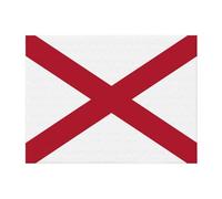 JEJEA Alabama State Flag print Couch Bed Blanket Lightweight Blanket for Bed, Couch, Chair, Sofa Suitable for All Season