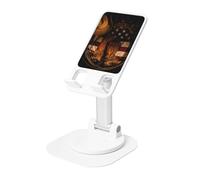JEJEA American Flag With Cowboy Boots Print Rotating Cell Stand,Cell Phone Stand For Desk,Adjustable Phone Holder, For All Phones