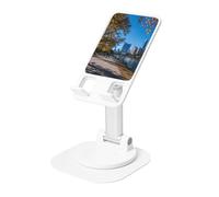 JEJEA Austin Texas Print Rotating Cell Stand,Cell Phone Stand For Desk,Adjustable Phone Holder, For All Phones