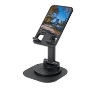 JEJEA Austin Texas Print Rotating Cell Stand,Cell Phone Stand For Desk,Adjustable Phone Holder, For All Phones