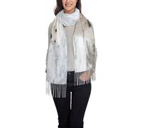 JEJEA Baby Polar Bear Print Women'S Pashmina Shawl Wrap For Evening Dress Bridesmaid Wedding Bridal Winter Soft Scarf