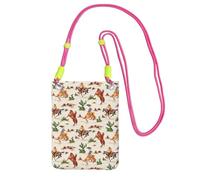 JEJEA Cowboy Ride Horse Print Crossbody Phone Bag For Women Men, Adjustable Strap Phone Purse, For Travel Shopping
