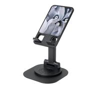 JEJEA Cute Penguin1 Print Rotating Cell Stand,Cell Phone Stand For Desk,Adjustable Phone Holder, For All Phones