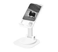 JEJEA Cute Sheep Lamb Print Rotating Cell Stand,Cell Phone Stand For Desk,Adjustable Phone Holder, For All Phones