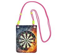 JEJEA Dart Board Print Crossbody Phone Bag For Women Men, Adjustable Strap Phone Purse, For Travel Shopping