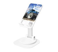 JEJEA Farm Tractor Print Rotating Cell Stand,Cell Phone Stand For Desk,Adjustable Phone Holder, For All Phones