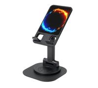 JEJEA Fire And Ice Dragons Print Rotating Cell Stand,Cell Phone Stand For Desk,Adjustable Phone Holder, For All Phones