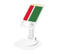 JEJEA Flag Of The Chechen Republic Print Rotating Cell Stand,Cell Phone Stand For Desk,Adjustable Phone Holder, For All Phones
