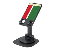 JEJEA Flag Of The Chechen Republic Print Rotating Cell Stand,Cell Phone Stand For Desk,Adjustable Phone Holder, For All Phones