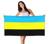 JEJEA Flag Of The Sultanate Of Burongan Print 70x140cm Beach Towel, Quick Dry Bathroom Bath Pool Swim Towels,Men Women Adults Gift