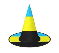 JEJEA Flag Of The Sultanate Of Burongan Print Women'S Large Witch Hat Witch Hat Witches Hats Halloween Cosplay Party Accessory