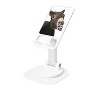 JEJEA Funny Donkey Print Rotating Cell Stand,Cell Phone Stand For Desk,Adjustable Phone Holder, For All Phones