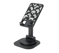 JEJEA Game Controller Print Rotating Cell Stand,Cell Phone Stand For Desk,Adjustable Phone Holder, For All Phones