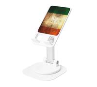 JEJEA Irish Flag Print Rotating Cell Stand,Cell Phone Stand For Desk,Adjustable Phone Holder, For All Phones