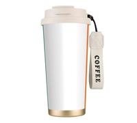 JEJEA Irish Flag Print Stainless Steel Insulated Mugs, Double Wall Coffee Cups, Coffee Travel Mug for Home Office