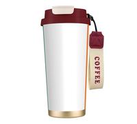 JEJEA Irish Flag Print Stainless Steel Insulated Mugs, Double Wall Coffee Cups, Coffee Travel Mug for Home Office