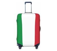 JEJEA Italian Flag Print Suitcase Cover Protector Travel Luggage Cover Suitcase Washable Baggage Covers Anti-Scratch