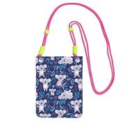 JEJEA Lovely Koala Print Crossbody Phone Bag For Women Men, Adjustable Strap Phone Purse, For Travel Shopping