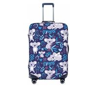 JEJEA Lovely Koala Print Suitcase Cover Protector Travel Luggage Cover Suitcase Washable Baggage Covers Anti-Scratch