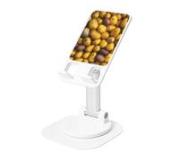 JEJEA Many Potatoes Print Rotating Cell Stand,Cell Phone Stand For Desk,Adjustable Phone Holder, For All Phones