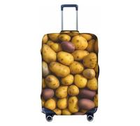 JEJEA Many Potatoes Print Suitcase Cover Protector Travel Luggage Cover Suitcase Washable Baggage Covers Anti-Scratch