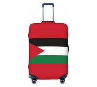 JEJEA Palestine flag1 Print Suitcase Cover Protector Travel Luggage Cover Suitcase Washable Baggage Covers Anti-Scratch
