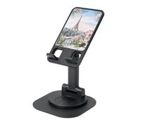 JEJEA Paris Eiffel Tower With Flowers Print Rotating Cell Stand,Cell Phone Stand For Desk,Adjustable Phone Holder, For All Phones