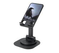 JEJEA Ravens Print Rotating Cell Stand,Cell Phone Stand For Desk,Adjustable Phone Holder, For All Phones