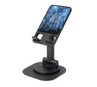 JEJEA Starry Night Sky Print Rotating Cell Stand,Cell Phone Stand For Desk,Adjustable Phone Holder, For All Phones