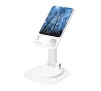 JEJEA Starry Night Sky Print Rotating Cell Stand,Cell Phone Stand For Desk,Adjustable Phone Holder, For All Phones