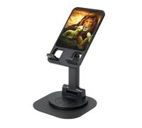 JEJEA Sunset Lion Lamb Bird Print Rotating Cell Stand,Cell Phone Stand For Desk,Adjustable Phone Holder, For All Phones