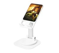 JEJEA Sunset Lion Lamb Bird Print Rotating Cell Stand,Cell Phone Stand For Desk,Adjustable Phone Holder, For All Phones