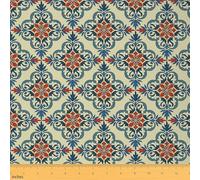 jejeloiu Western Decor Fabric by The Yard Southwestern Aztec Upholstery Fabric for Sewing Crafting Country Tribal Native Soft Flannel Indoor Decor for Home DIY Projects American Rustic 1 Yard