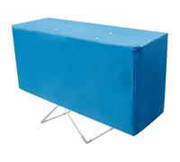 JEJUWE Heated Clothes Airer Drying Cover Electric Heated Folding Clothes Dryer Airer Cover for Saving Dry Time and Energy Consumption(blue)