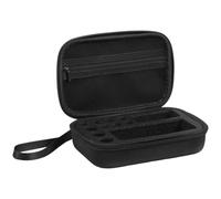 JEJUWE Peptide Case for Fridge Portable Insulin Vial Protector Organizer Bag Compact Peptide Travel Case for Travel Home Office(Black)